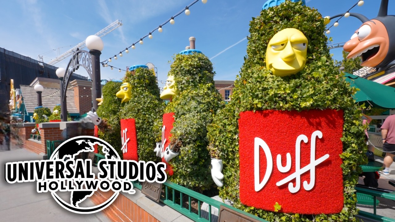 Universal Studios Hollywood - March 2025 Tour & Rides | 4K 60FPS