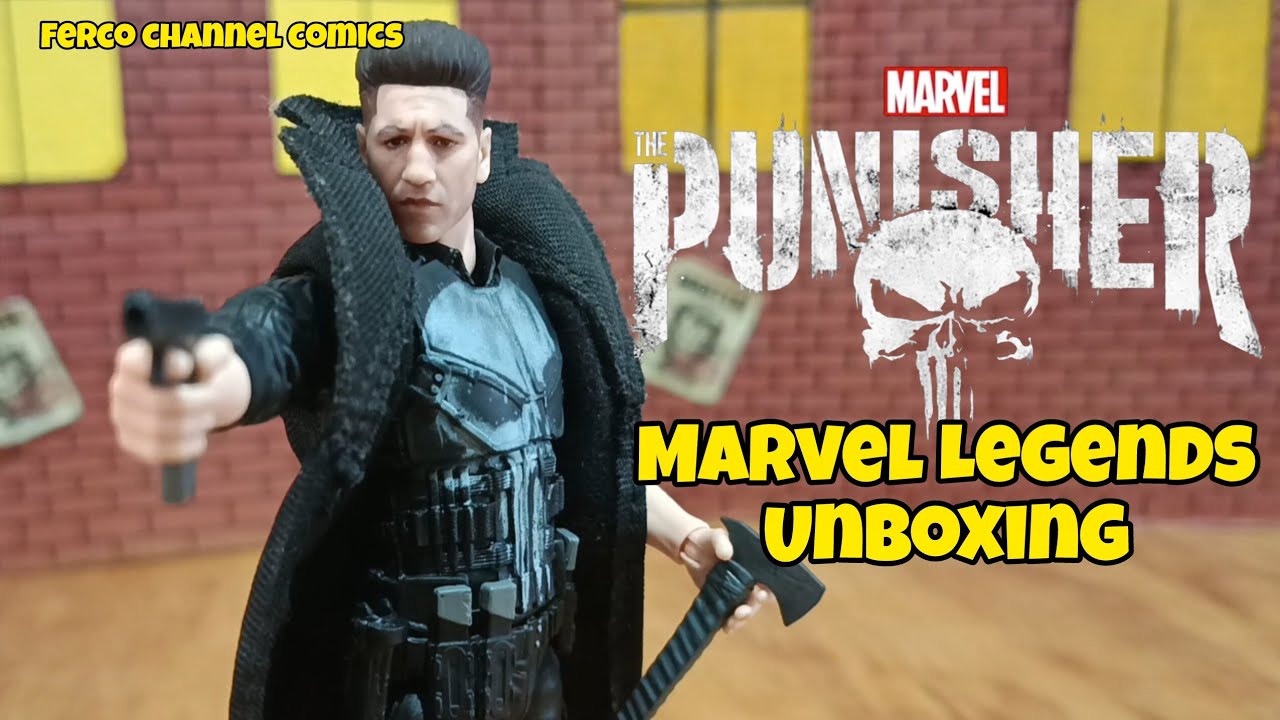 UNBOXING!! PUNISHER - MARVEL LEGENDS | DAREDEVIL BORN AGAIN