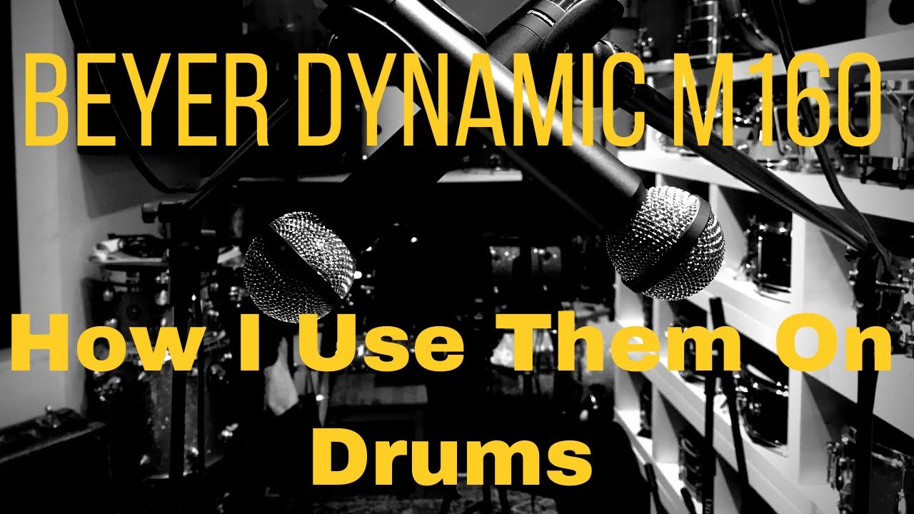 Beyer Dynamic M160s - 3 Reasons They're Great On Drums