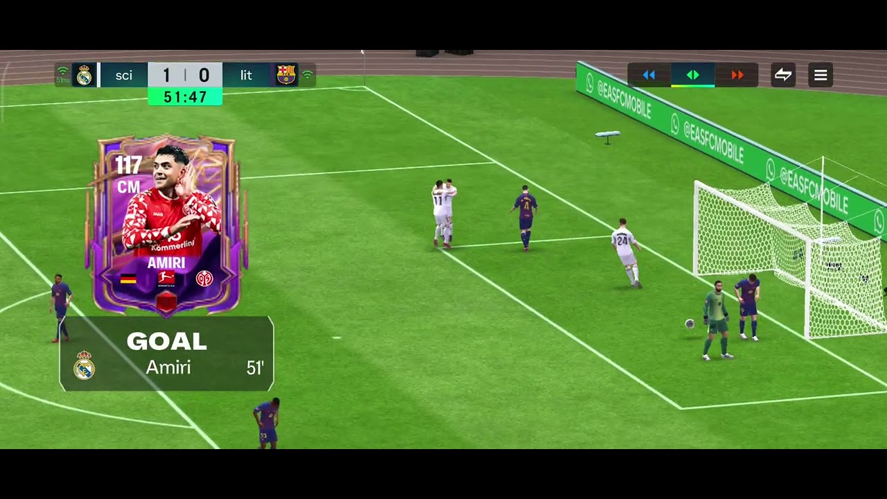 Fcb barcelona vs real Madrid match 1-1 
