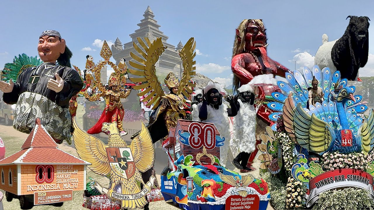 SPEKTAKULER KARNAVAL BUDAYA AMBARAWA KAB.SEMARANG DALAMRANGKA HUT RI YANG KE 80. 31 Agustus 2025