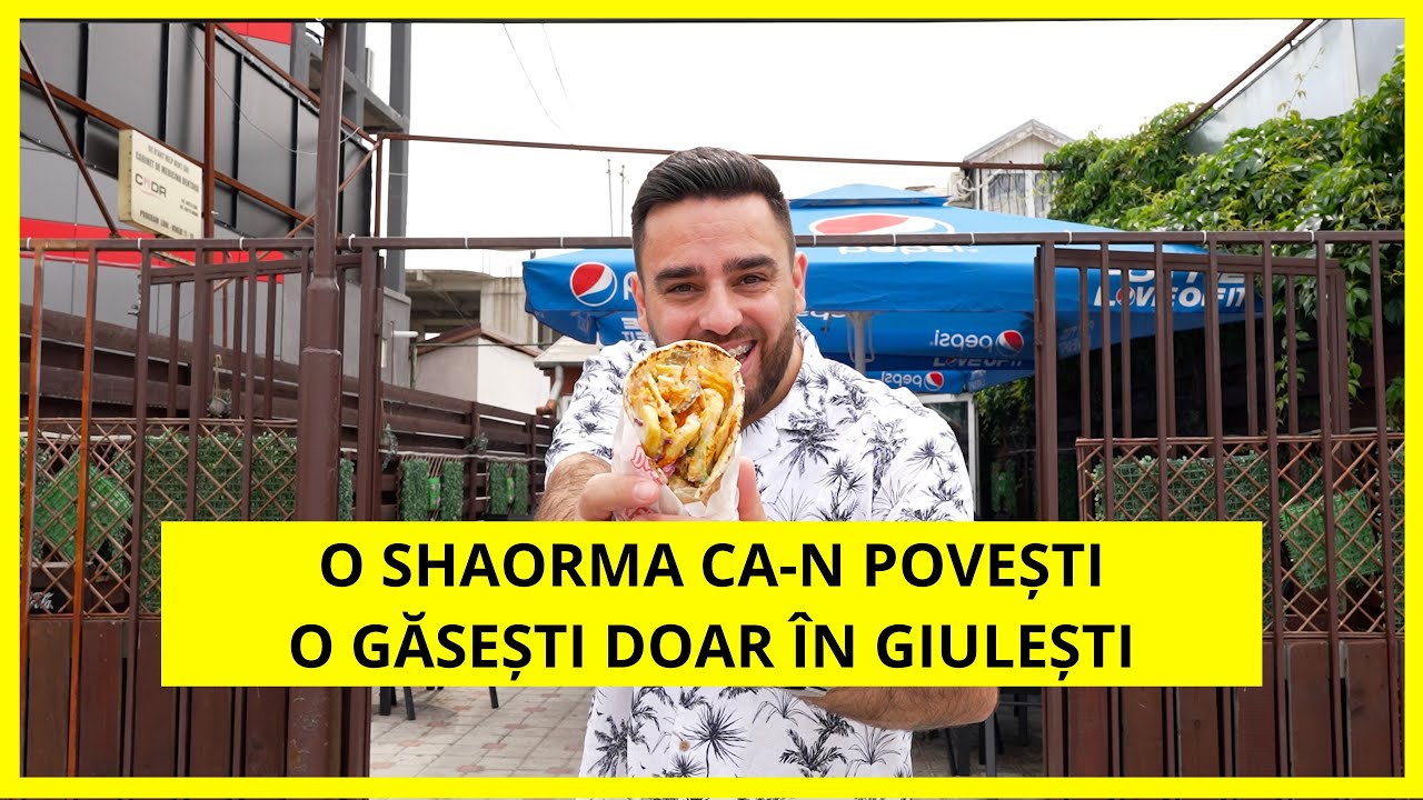 MERITĂ SĂ MERGI ÎN GIULEȘTI PENTRU SHAORMA ASTA! (Doner Kebab by Chef Nicu Balș, București)