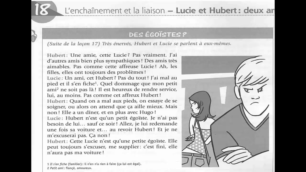 Dialogue En Français Nº:182 Des égoïste ?
