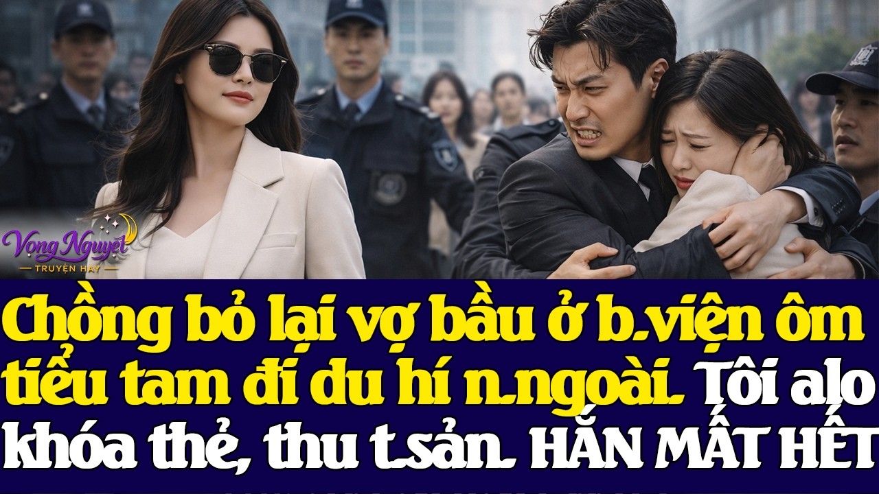 Chồng bỏ lại vợ b.ầu ở b.viện ôm tiểu tam đi du hí n.ngoài. Tôi alo khóa thẻ, thu t.sản. HẮN MẤT HẾT