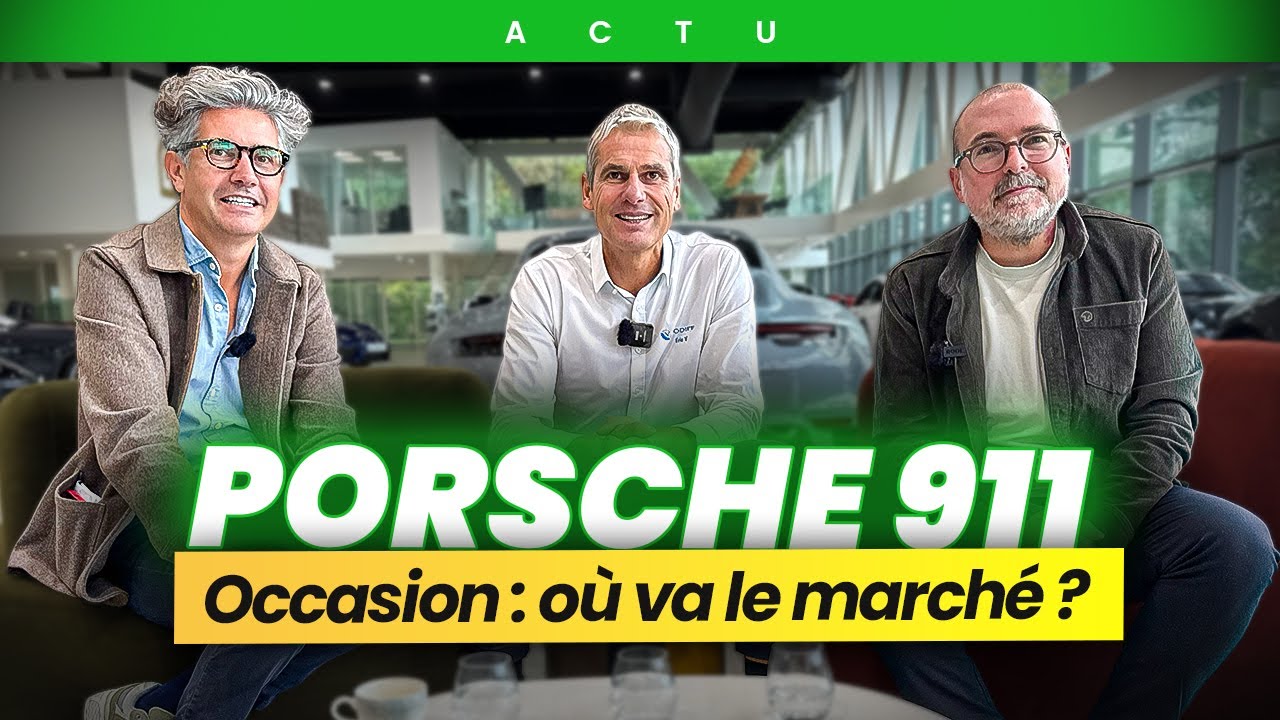 Le marché de la Porsche 911 d'occasion : Ca monte ? Ca baisse ? Réponse ! + le reste de l'actu auto!