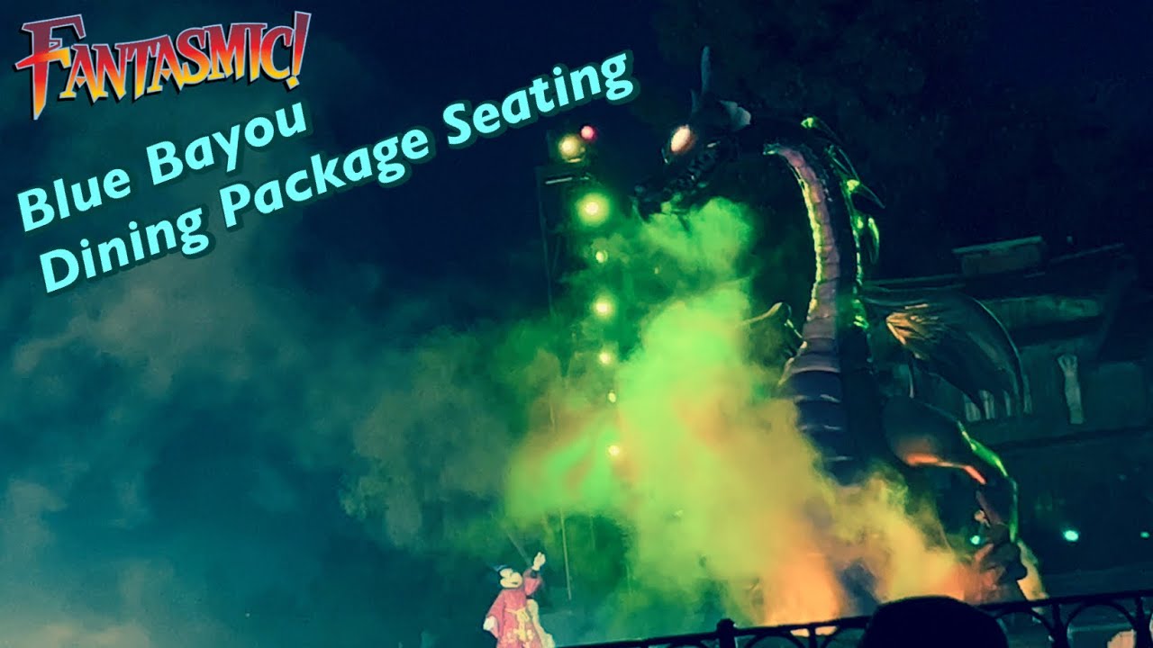 Disneyland Fantasmic - Blue Bayou Dining Package Viewing [4K]