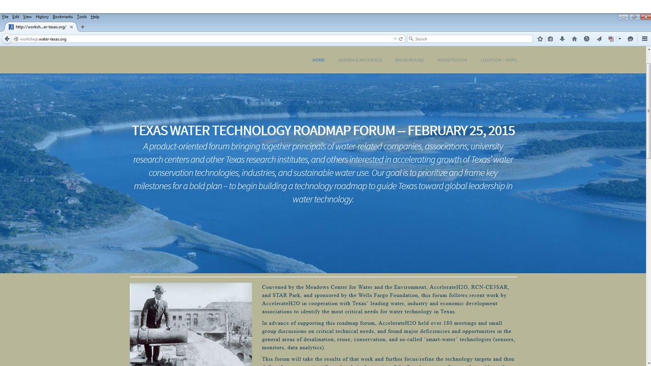 Water technology forum website rudolph rosen