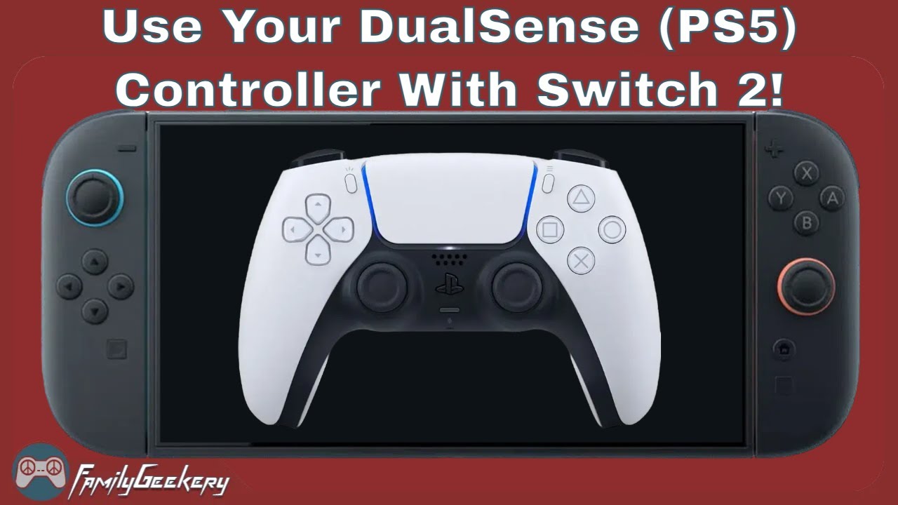 How to Connect Your DualSense (PS5) Controller to the Nintendo Switch 2 !