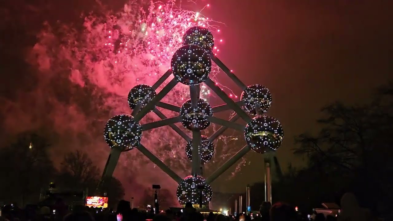 Brussel New Years Eve 2024-2025.