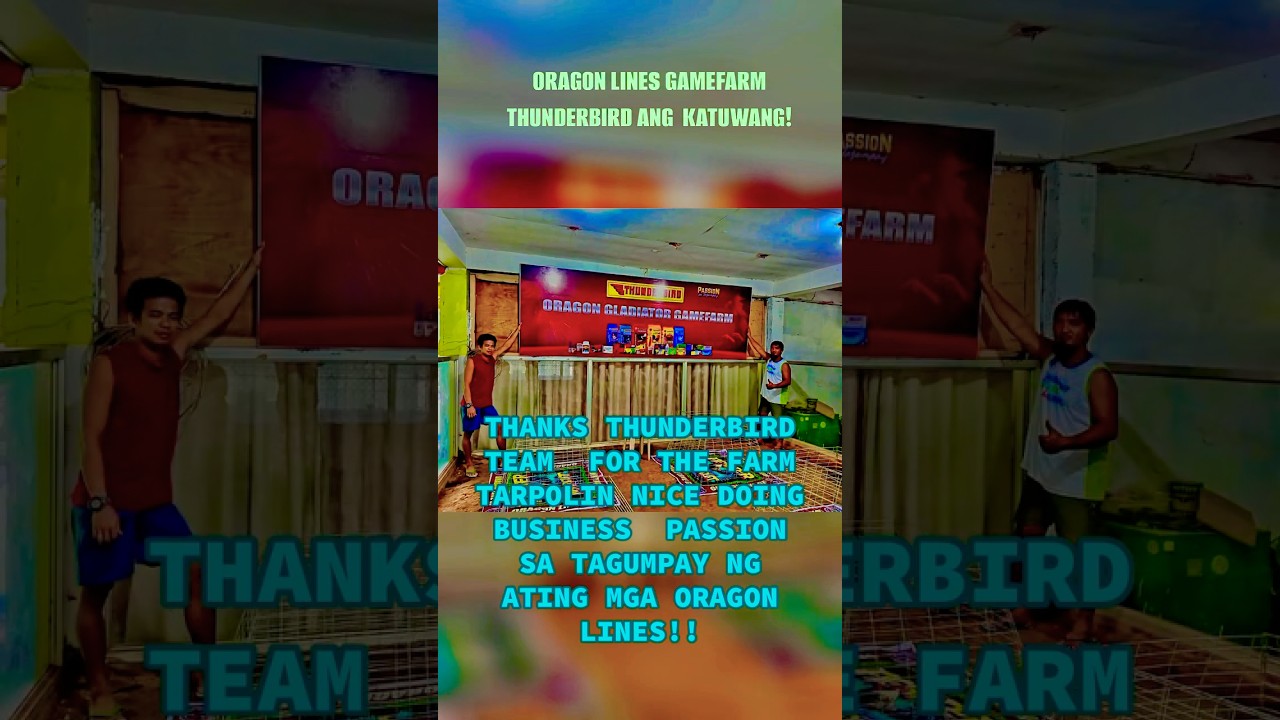 THUNDERBIRD FOR OUR ORAGON LINES