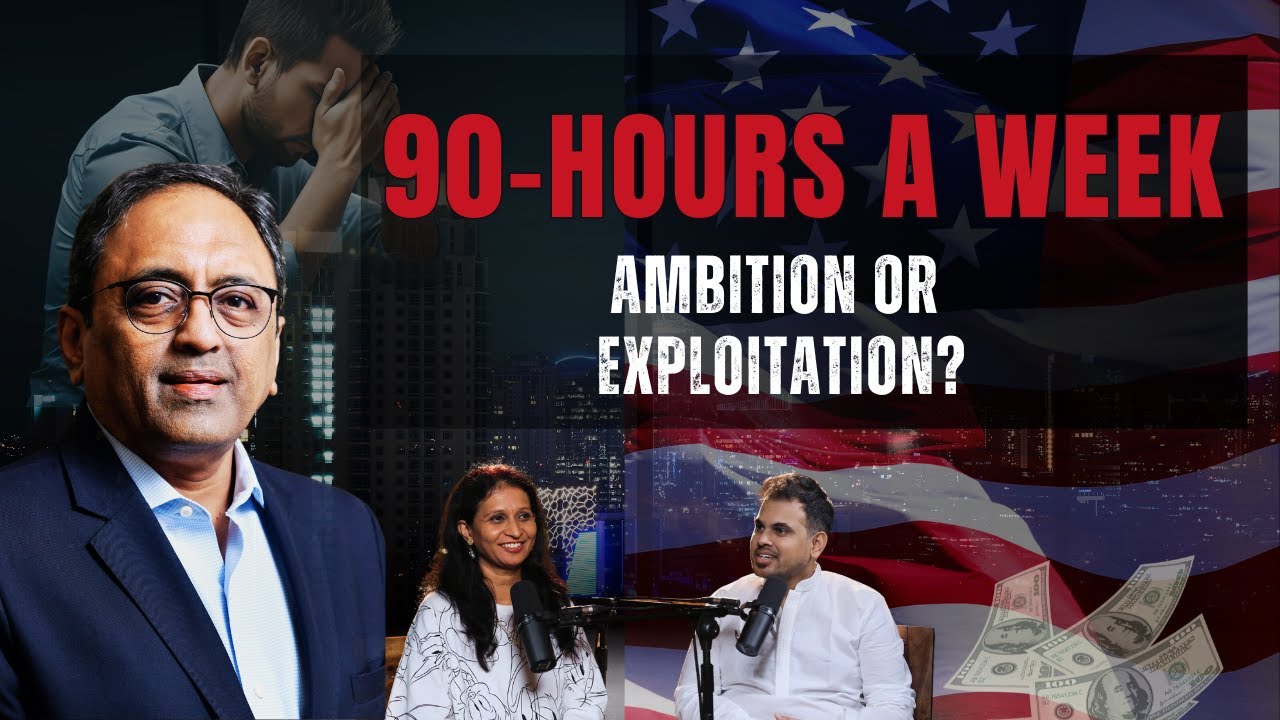 Work on Sundays - 90 working hours‼️ Sensational Comments on Corporate Culture - Telugu Podcast