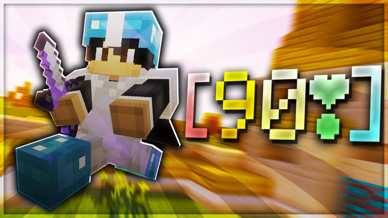 Hitting 90🌟 In Hypixel Skywars!