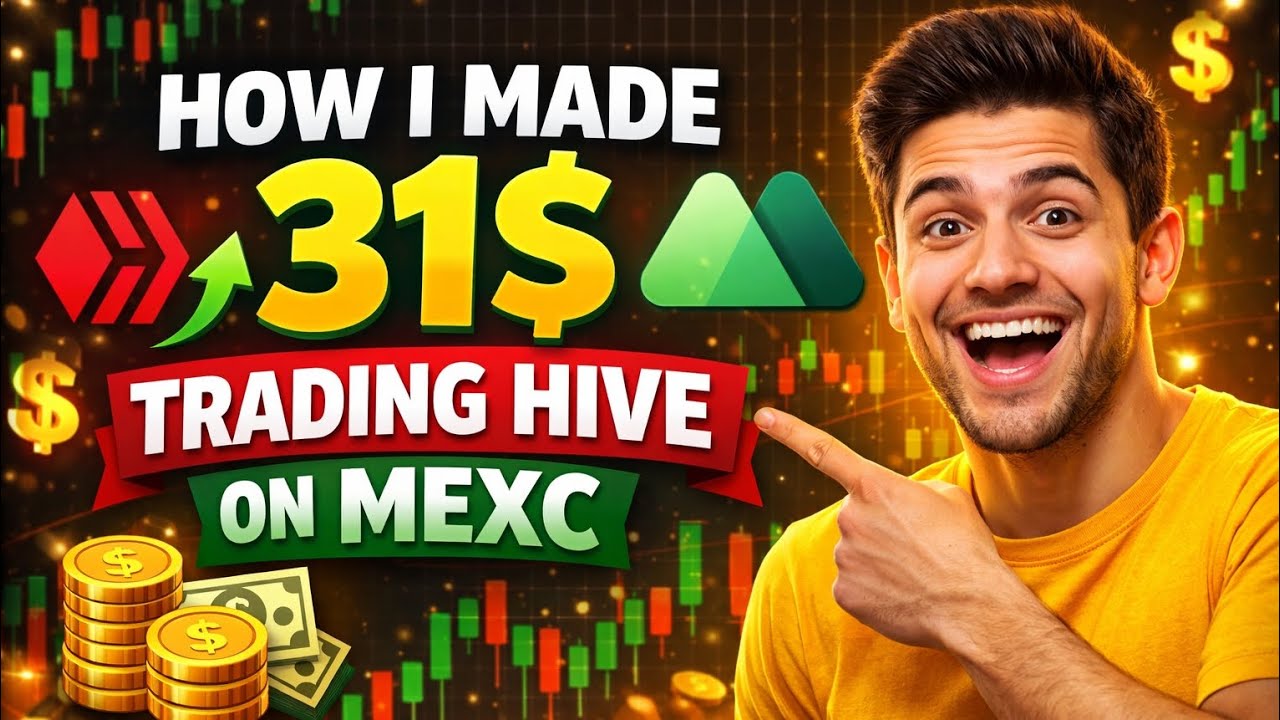 How I Made $31 Trading HIVE on MEXC (Beginner-Friendly Strategy)#crypto #cryptotrading #cryptoprofit