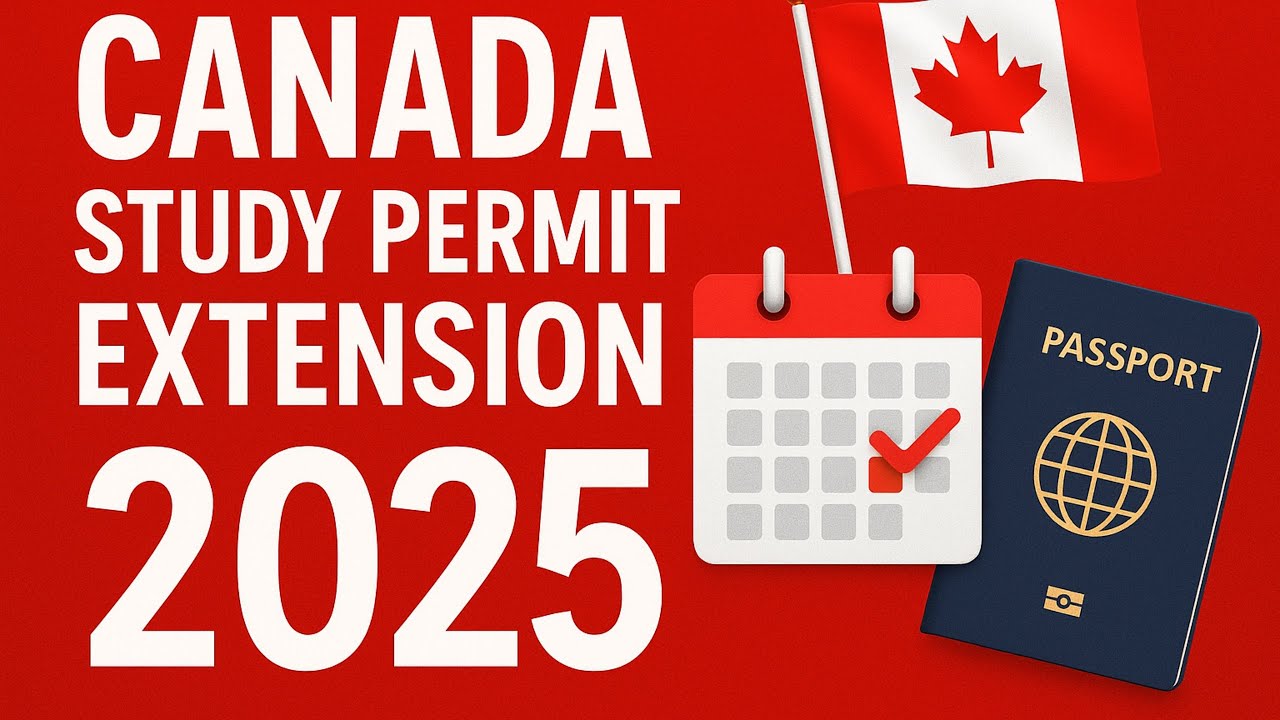 How to apply study permit extension in Canada! study permit extension processing time 224 days 2025