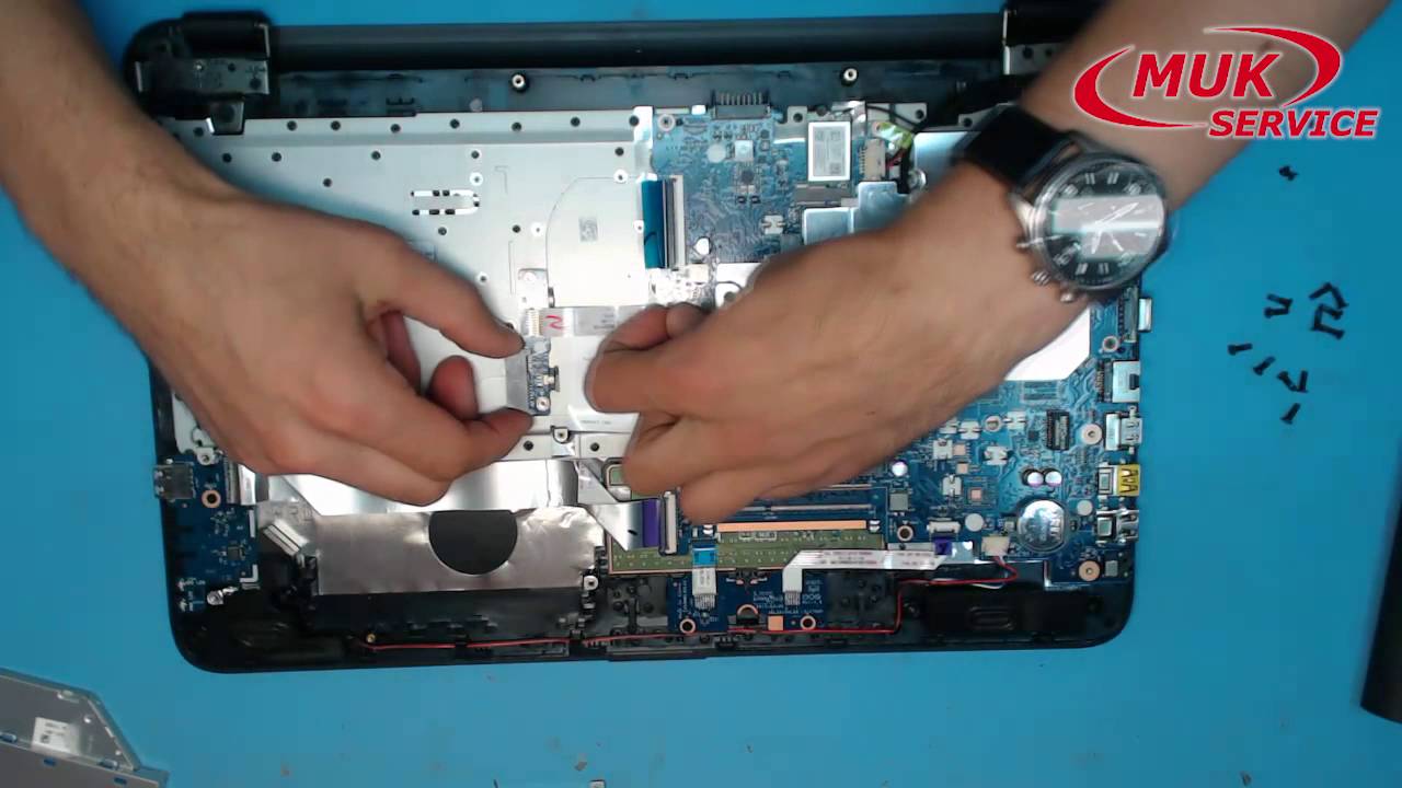 Обзор заменяемых модулей в нотубуке HP 250 G4 замена памяти, жесткого диска, плат расширения, привод