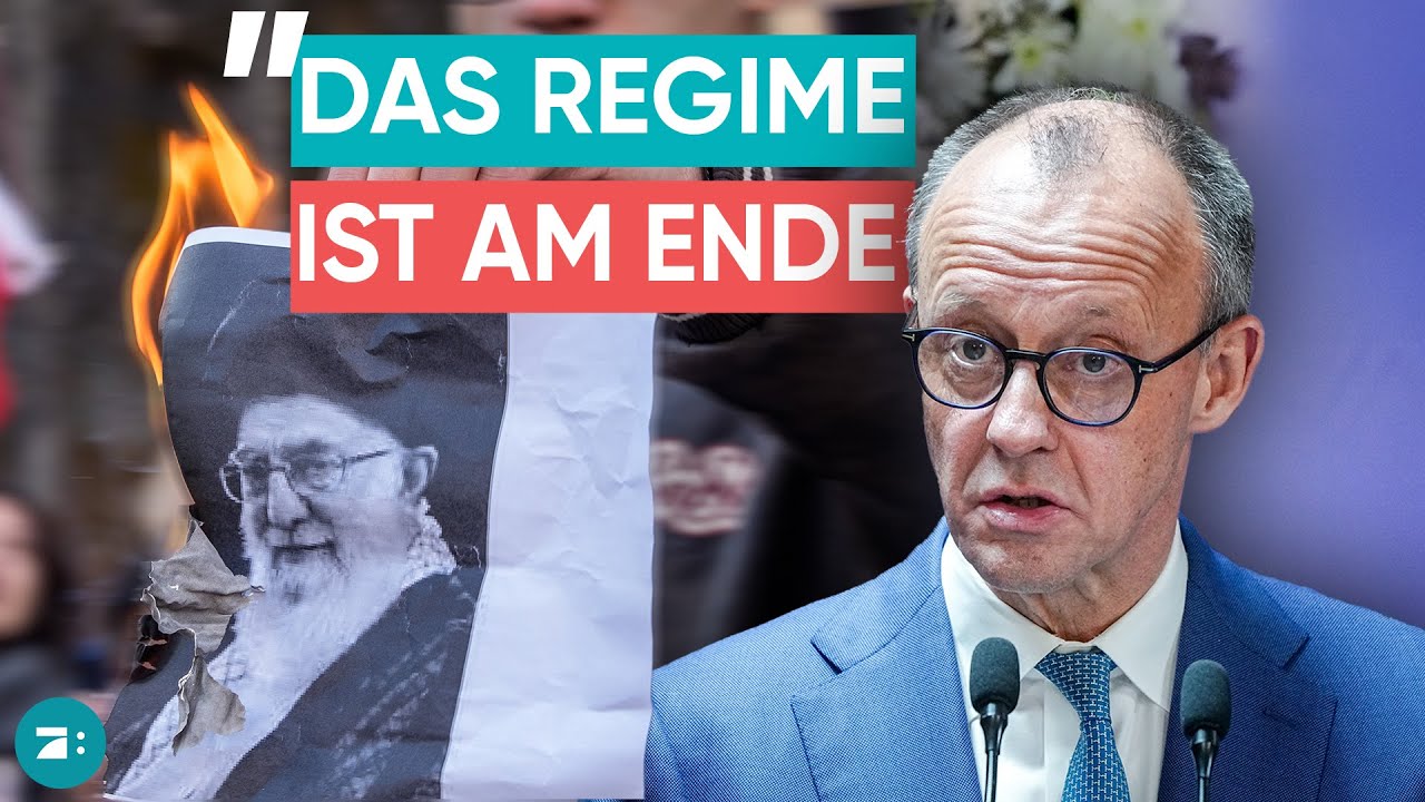 Iran am Wendepunkt: Merz sieht Mullah-Regime am Ende