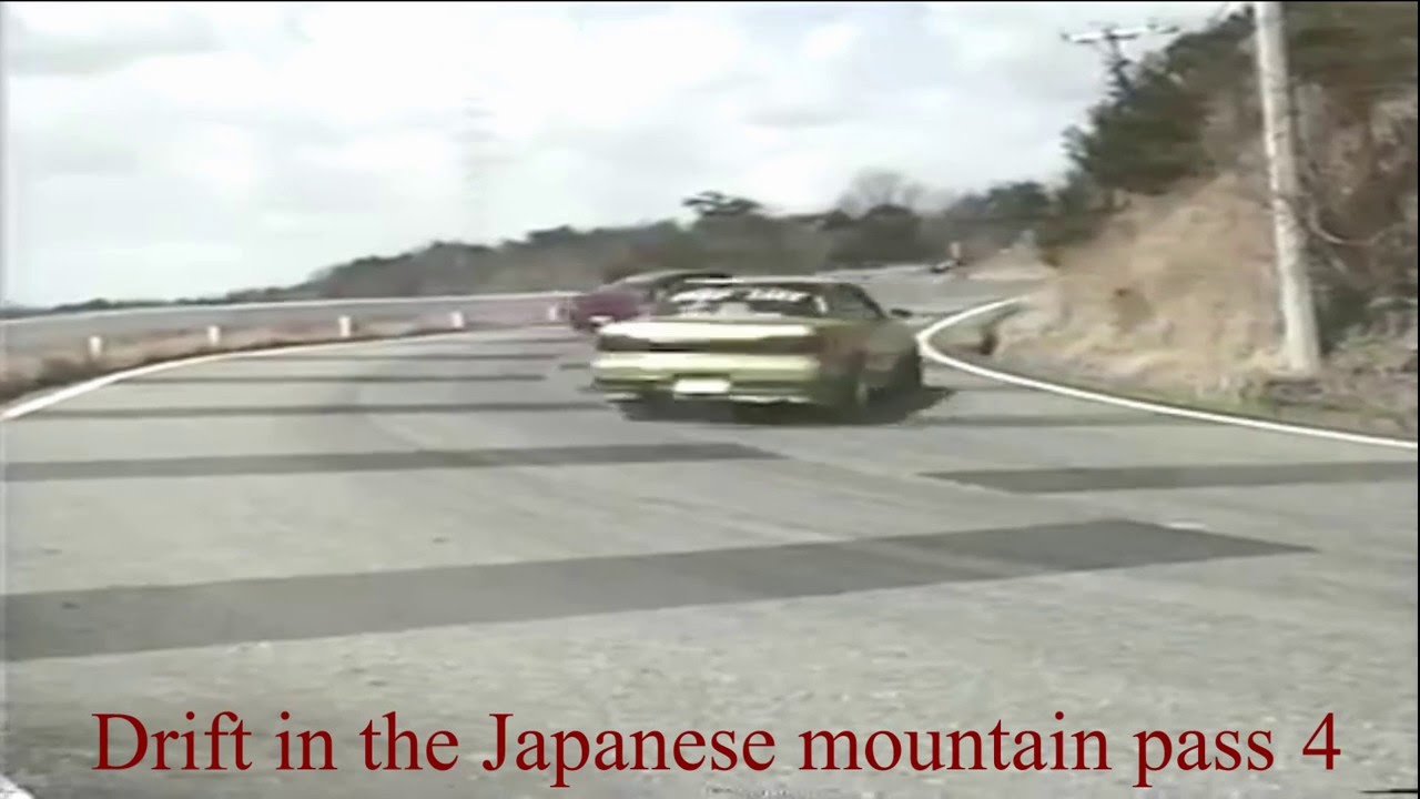 Japan Street Drift : Old days of drift  Drift in the Japanese mountain pass 4