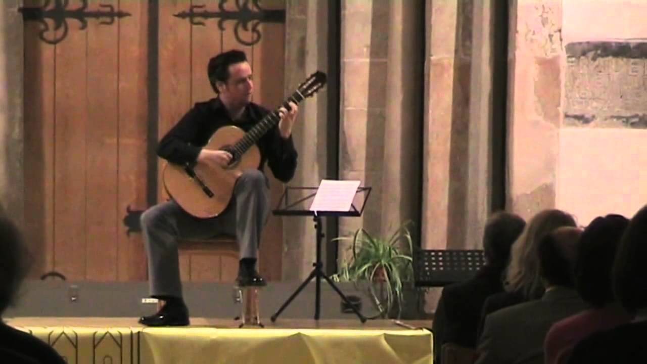Matthew McAllister at the Passau Festival, in Germany.