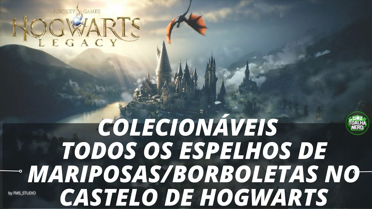 Hogwarts Legacy | Colecionáveis | Todos Os Espelhos De Mariposas/Borboletas No Castelo De Hogwarts