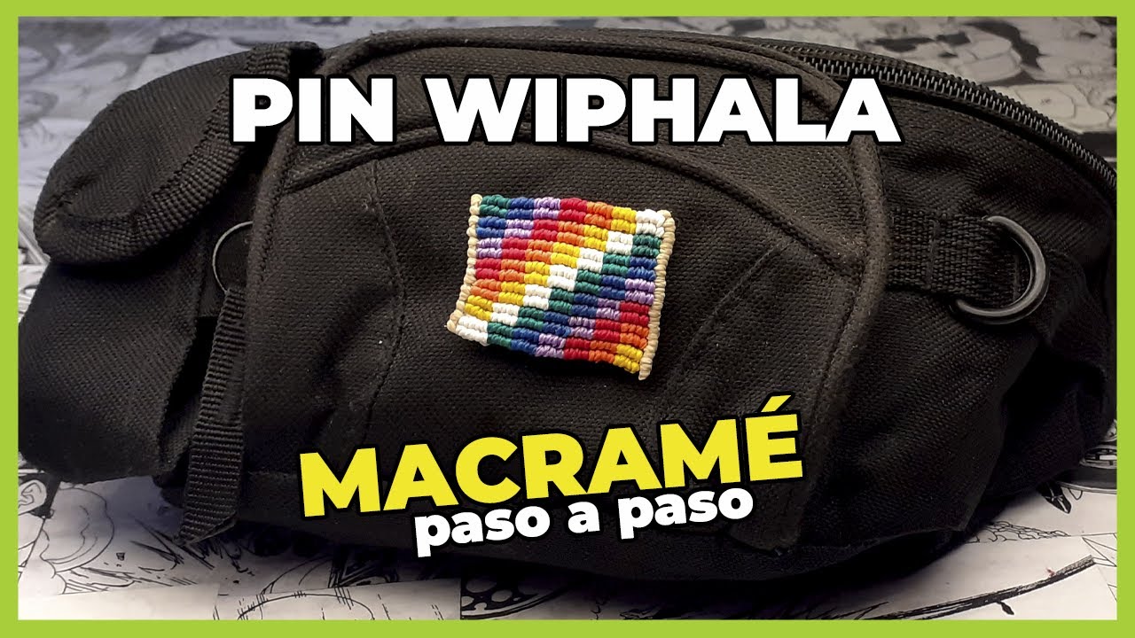 PIN WIPHALA | Tutorial FÁCIL paso a paso | Bien explicado | DIY |