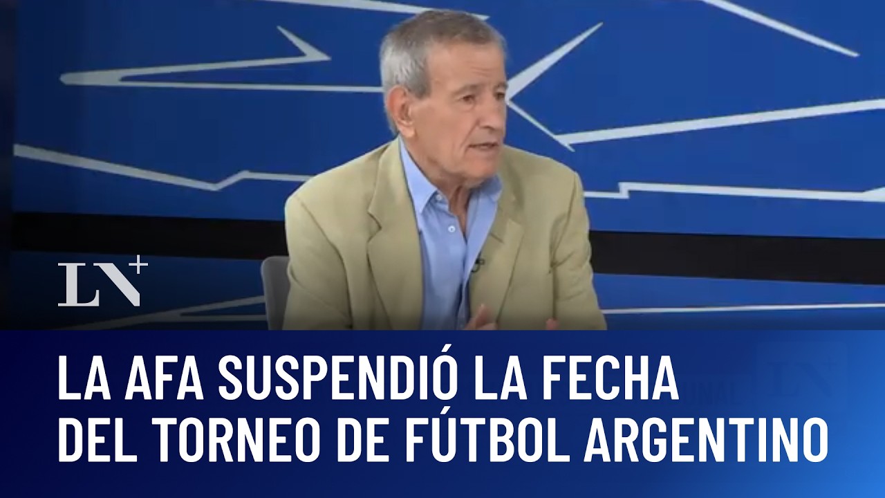 Paro histórico y cuatro días sin fútbol. El análisis de Raúl Gámez.