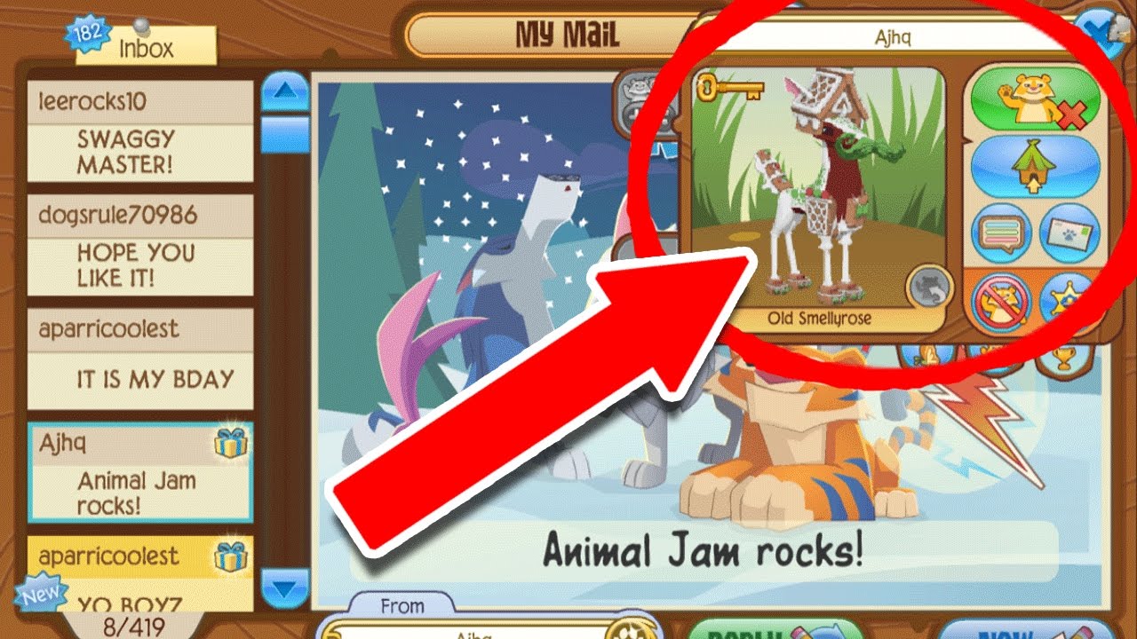 I GOT GIFTED BY ANIMAL JAM HQ!