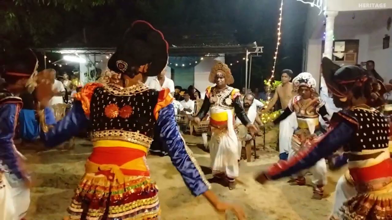 Rural Rare Traditional Cultural Pageant in Kamburugamuwa Epitamulla Polpitiya, Sri Lanka