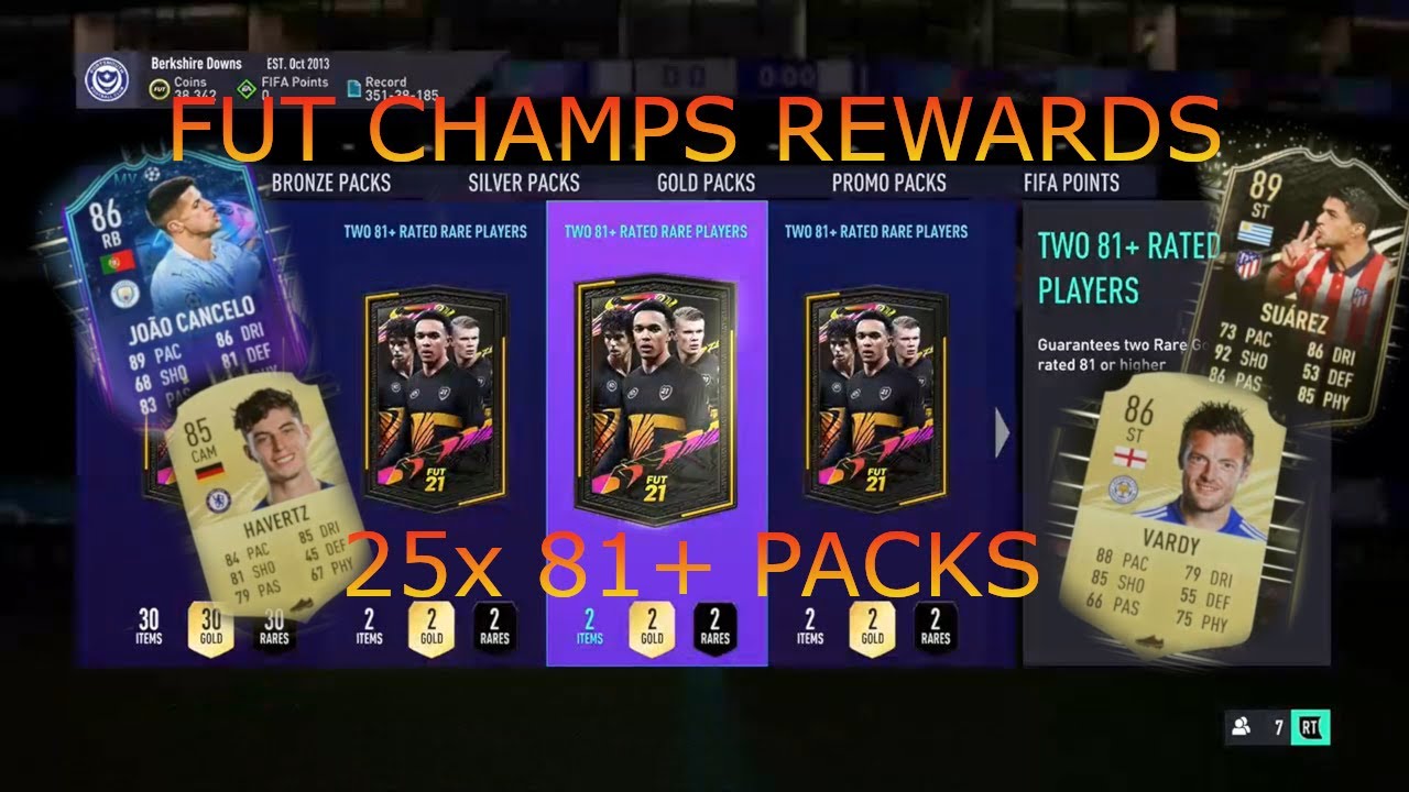 MASSIVE 25x 81+ RTTF PACK OPENING! - FIFA 21 Ultimate Team
