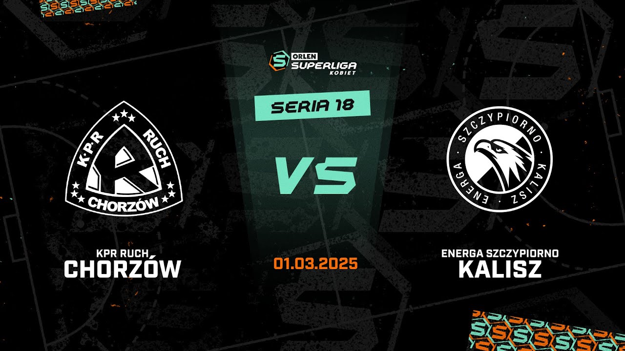 18. seria: KPR Ruch Chorzów - Energa Szczypiorno Kalisz [SKRÓT]