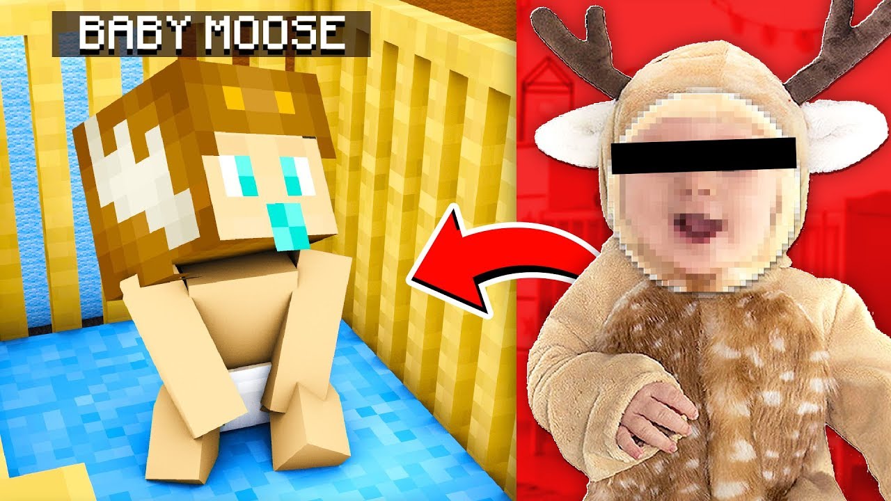 MY EX GIRLFRIEND Surprise Me With BABY MOOSECRAFT! (Minecraft)