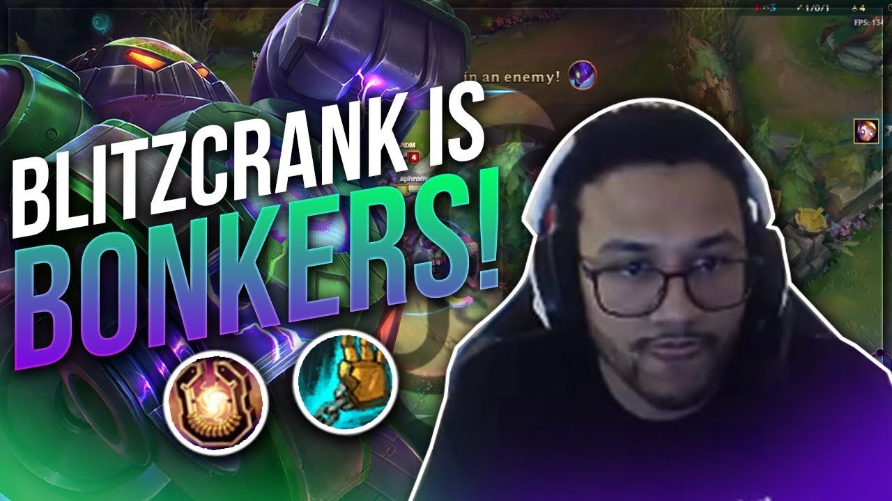 Aphromoo - HEXFLASH BLITZCRANK IS BONKERS!! | Support Gameplay Ft. HotshotGG