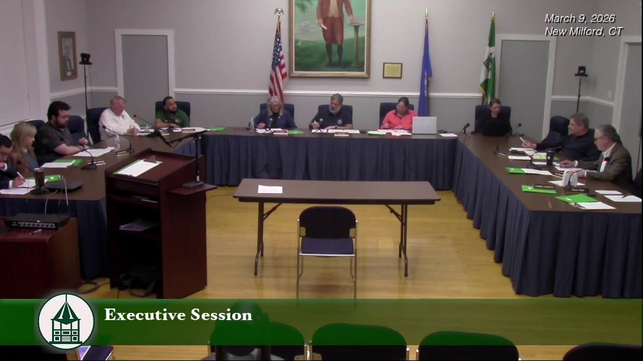 Town Council Regular Meeting / March 9, 2026 / New Milford, CT