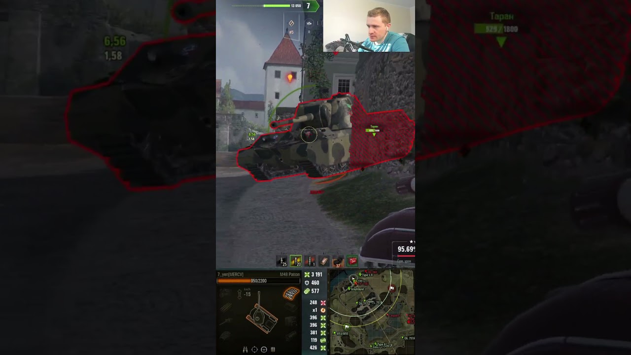 РВЕМ ТУЗ  #wot #worldoftanks #миртанков #7_yen #wotblitz #automobile #танки