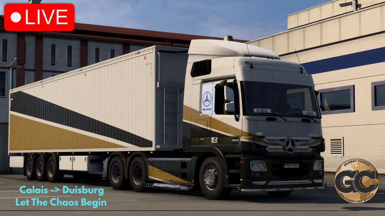 Euro Truck Simulator 2 CD Road Chaos!!