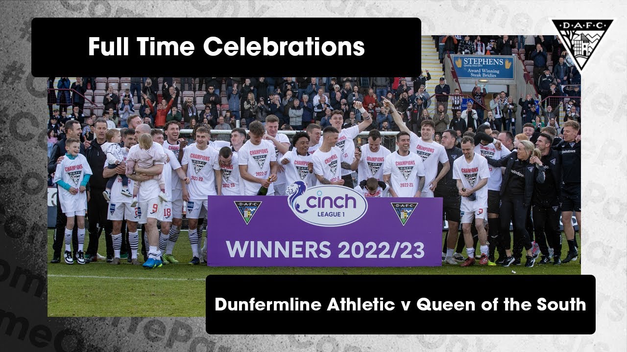 Queen of the South | 15/04/2023 | Full-Time Celebrations