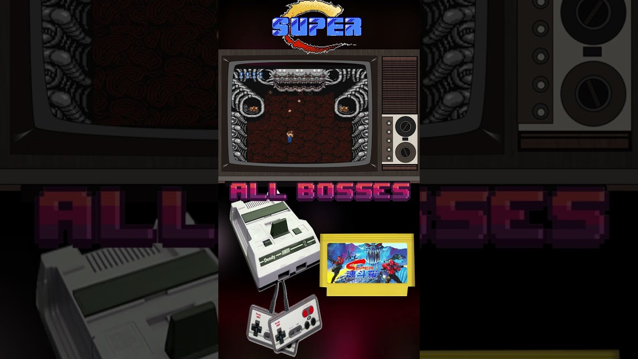 Super C - All bosses 