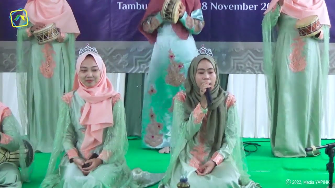 Penampilan Tim Marawis Syubbanul Kasysyaf di acara Maulid Nabi Muhammad SAW