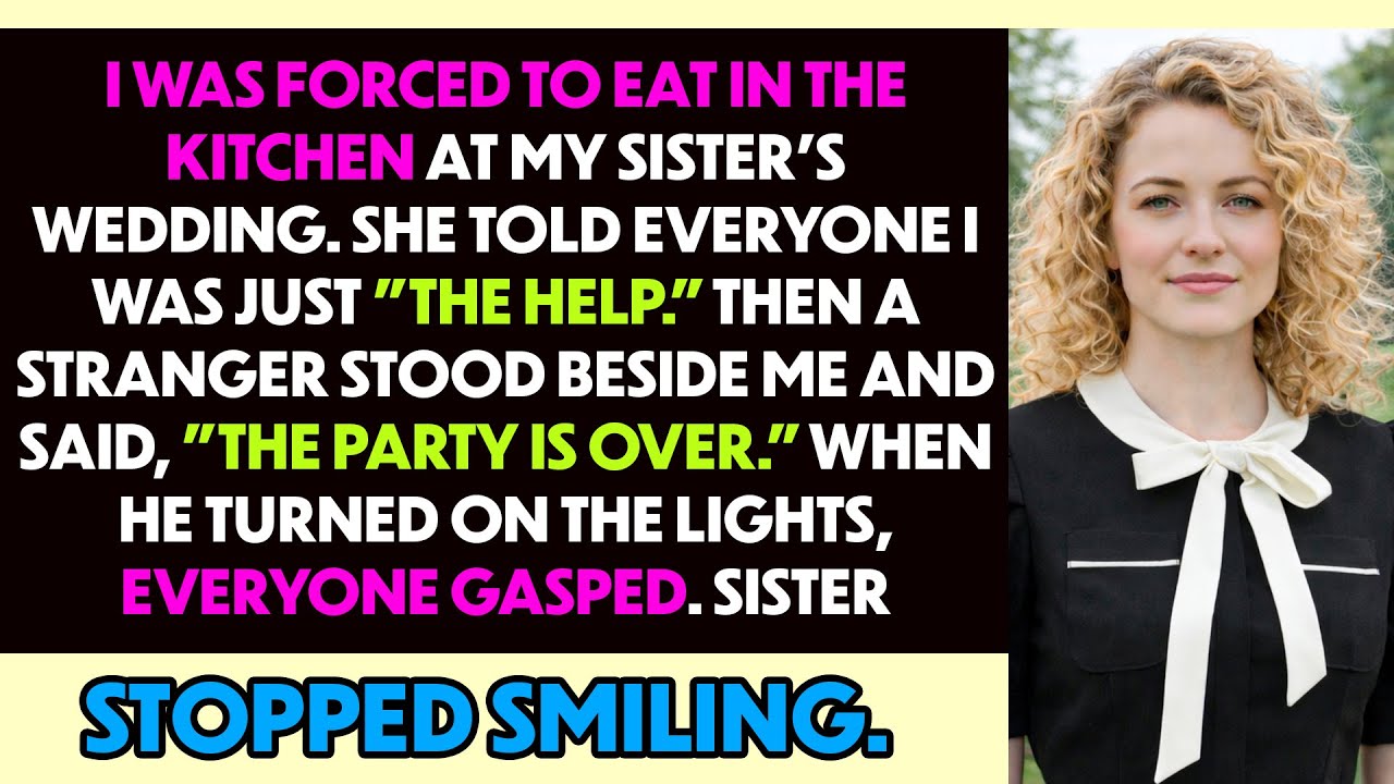 My Sister Made Me Stand Alone In The Shadows at Her Wedding—Until a Stranger Took My Hand And...