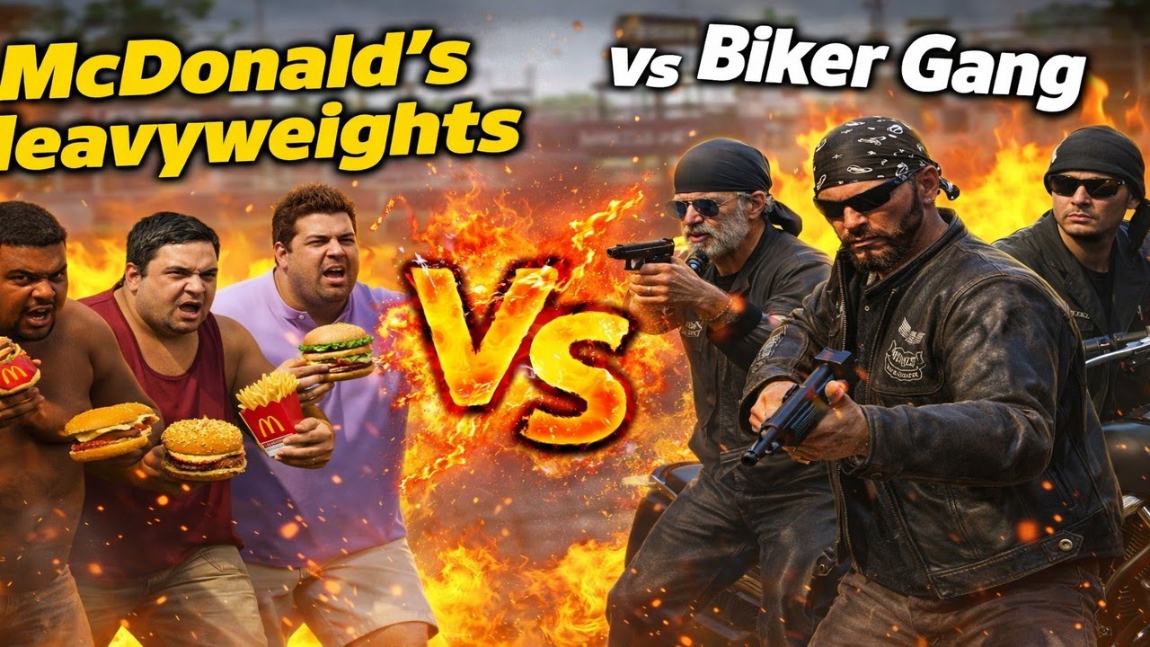 McDonalds Vs Bikers FiveM Rp Trolling