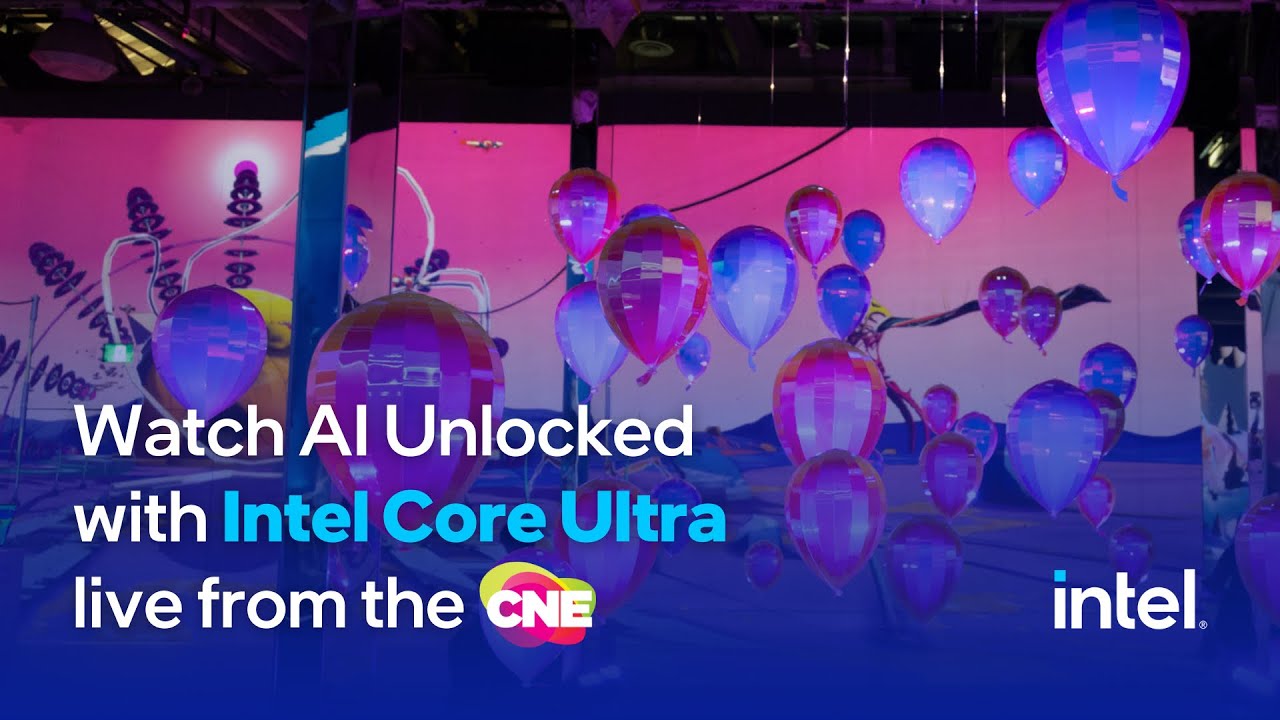 AI Unlocked with Intel Core Ultra LIVE from CNE | Casey Watson & Cole Sullivan