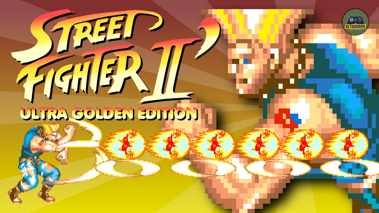 Street Fighter 2 Ultra Golden Edition (Hack) Guile playthrough