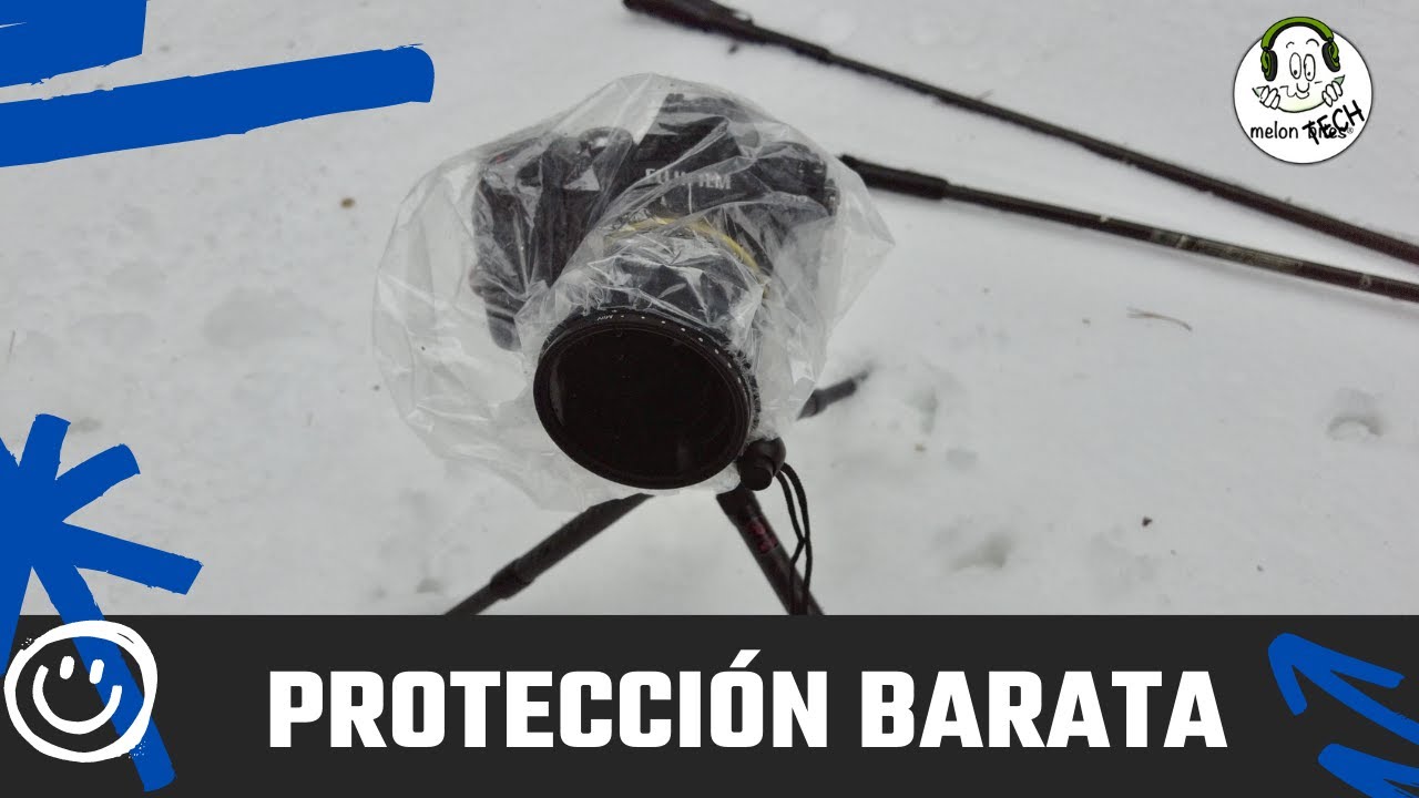 Protege tu Cámara de forma Barata contra Lluvia, polvo y nieve