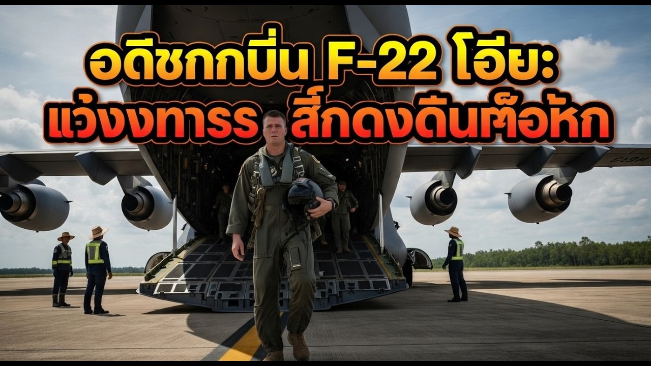 อดีตนักบิน F-22 เตือนว่า: