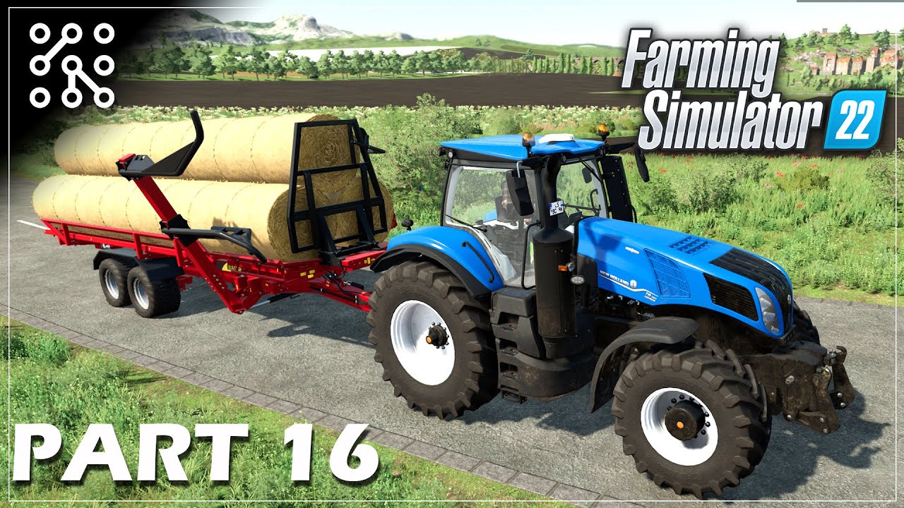Balíkování slámy #16 | Farming Simulator 22 | Lets play | Česky