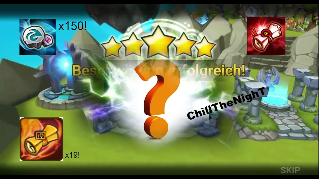 Summoners War I 19x Mystical Scrolls I 150 Summon Stone I Best Lucky Opening I
