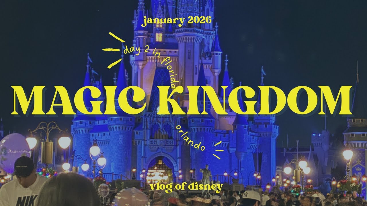 DAY 2 IN FLORIDA!!(magic kingdom, parade,attractions)￼