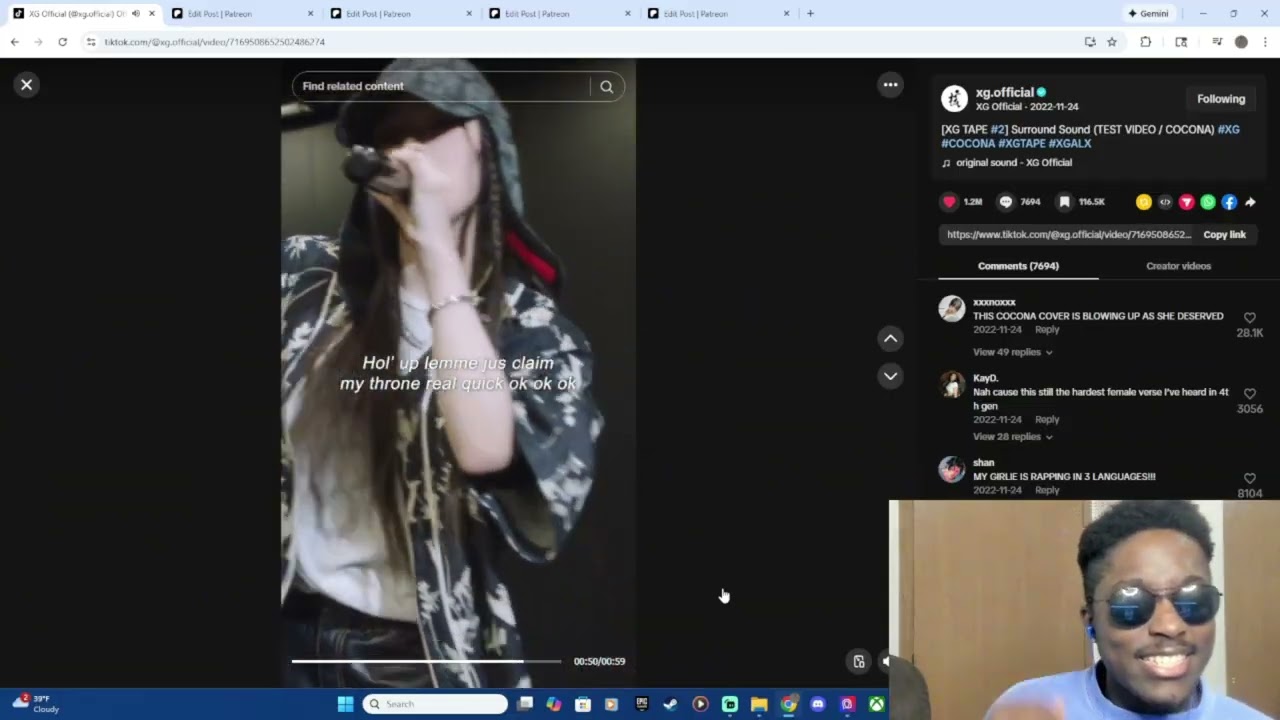 XG TikToks part 2 (Reaction) 😭🔥🔥🔥🔥🔥