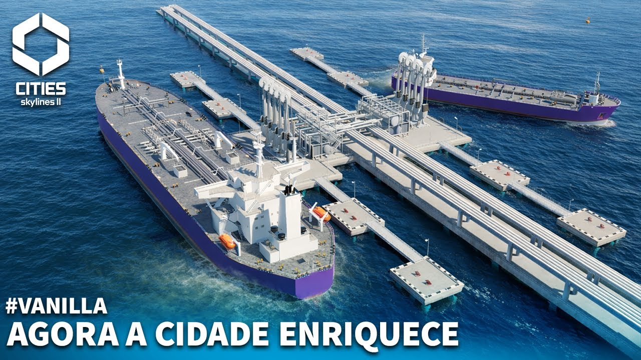 #VANILLA 08 | PREFEITO ACHOU PETRÓLEO NO MAR [Cities: Skylines 2]
