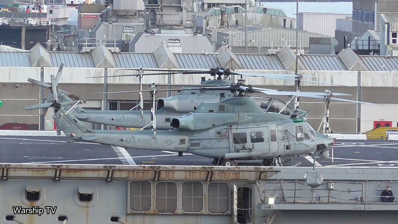UNITED STATES NAVY LPD USS SAN ANTONIO LPD-17 AT DEVONPORT NAVAL BASE - 20th April 2021