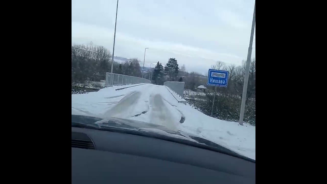 Put iz Bele Palanke za u selo. Дорога из Беле Паланке в село